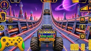 Monster Truck Mega Ramp Impossible Driver - Ultimate Car Stunts GT Racing - Android GamePlay