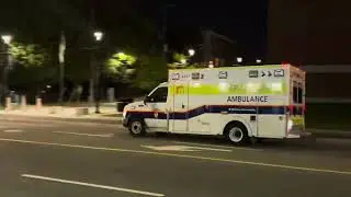 Ottawa Paramedic Service responding 