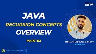 #24.2 Java Recursion Concepts Overview and usage with Examples @CodersLive.netOfficial