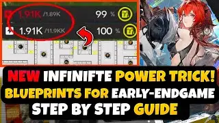 NEW Arknights Endfield: UNLIMITED POWER Trick! | Blueprints For Early - Mid - Endgame