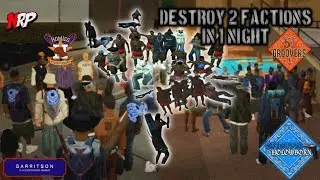BIG WAR | MENGHANCURKAN 2 FRAKSI DALAM 1 MALAM ??? | NASIONAL ROLEPLAY