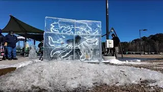 Final day of Fire and Ice Festival draws bundled-up crowds