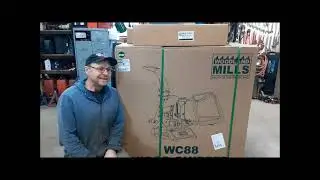 Woodland Mills WC88 Wood Chipper Setup and First Chips