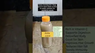 Amla Juice Recipe | How To Preserve Amla Juice #shorts