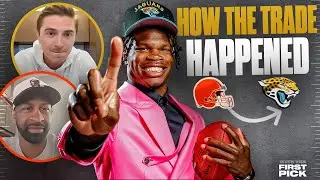 GMs Andrew Berry, James Gladstone reveal how the MEGA TRADE for Travis Hunter went down 🤯
