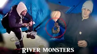 ICE FISHING THE ST.CROIX RIVER FOR DINNER
