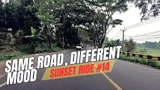 Sunset Ride: Puncak - Cianjur #14 | Just the sound of the road