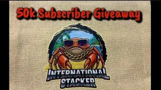 @InternationalStacker 50k subscriber MEGA GAW! 🪙🦀🪙🦀🪙
