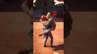 Funny NPC Interactions In Spider-Man 2!😆 #videogames #spiderman #ps5