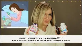 How I cured my Insomnia - How I stopped waking up between 3-5am!