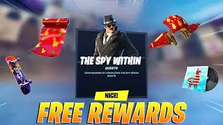*New* Fortnite Spy Within Quests FREE Rewards - Chapter 2 Season 5