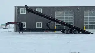 Double A  Gooseneck High Boy Full Tilt Container Trailer (Sea-can Package)