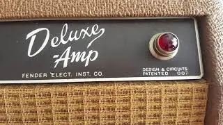 Fender Deluxe 6G3 Brownface Original 1962 Venta Instrumentos Vintage Olimusic