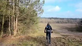 Freeride zandgat Lunteren.
