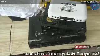 WG210, Clan 8007, Solid 6363 Dead Set Top Box Repairing all india Service