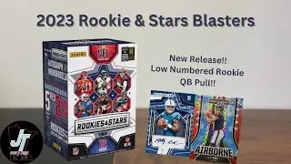 New Release!! - 2023 NFL Rookies & Stars Blaster Box - 2x Blaster Review -  Did Panini Get Lazy?