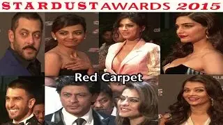 Stardust Awards 2015 | Red Carpet | Full Event Video | Shahrukh Khan | Salman Khan | Kajol