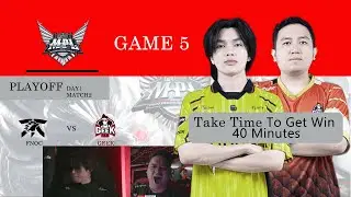 Fnatic ONIC vs Geek Fam GAME 5 MPL ID S14 PLAYOFFS | GEEK vs FNOC