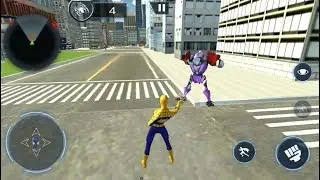 Flying Spider City Rescue  | Superhero Spider Web Hero Crime City Fight - Android GamePlay