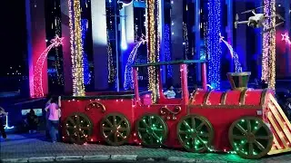 Рождественские украшения в городе Коронель Фабричиано, штат Минас-Жерайс, 2025 год.