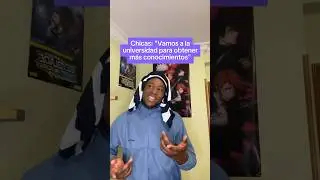Cuando las chicas van a la universidad para obtener m&aacute;s conocimientos  #shorts  #parati #humor