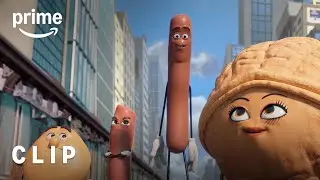 Frank, Sammy and Barry Tour New Foodland | Sausage Party: Foodtopia Season 2 | Prime Video