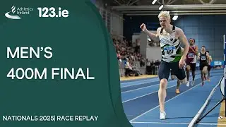 2025 National Indoors: Conor Kelly sprints to 400m gold