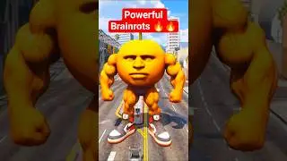 BRAINROT BECOME VERY POWERFUL 🔥😮 #shorts #gta5 #trending