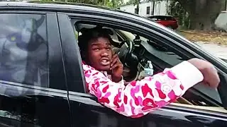 Don't bring a Machine Gun, Ski Mask & Naughty Powder to a Traffic Stop