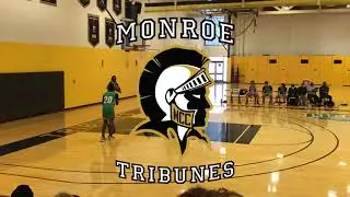 Monroe Community College Basketball - Izaiah Williams Lob to Adam Williams Dunk vs JCC