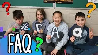 FAQ avec mes &eacute;l&egrave;ves de 5e ann&eacute;e!
