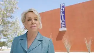 Trish Nash Stands With the Henderson Police Department