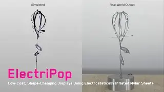 ElectriPop: Low-Cost, Shape-Changing Displays