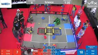 2019 VEX Worlds Science Q9, 1193z, 2131s vs 185A, 536E