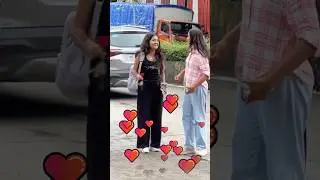 Her reaction is soo cute 😍 #prank #cutegirls #love #ytshorts #youtube