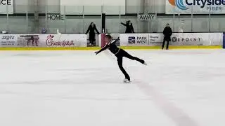 Iris Yang Pre Preliminary Free Skate test