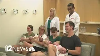 Woman gives birth to quintuplets in Arizona
