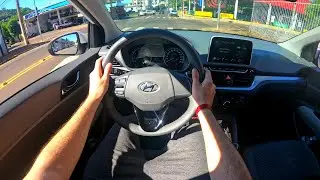 2021 HYUNDAI HB20 S VISION / 1.6(l) 128(hp) / POV TEST DRIVE / DRIVE AND ACCELERATION / 4K