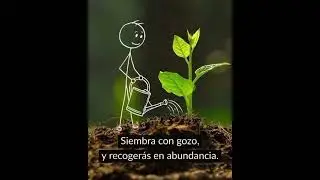 Siembra con gozo #frases #amor  #frases