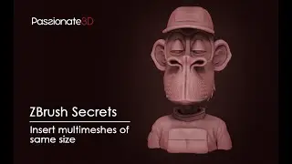 ZBrush Tips and Tricks : Insert Multimeshes Of the Same Size