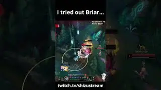 So I tried out new LoL champion Briar... #briar #leagueoflegends #funny #edit #shorts #funny #shizu