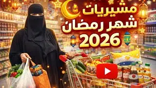 مشتريات شهر رمضان المبارك 🌙 2026