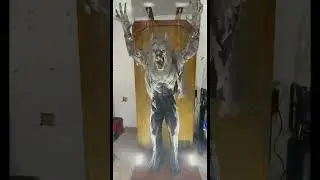 My Scare Wolf From Distortions Unlimited! #halloween #distortionsunlimited #jumpscare #animatronics