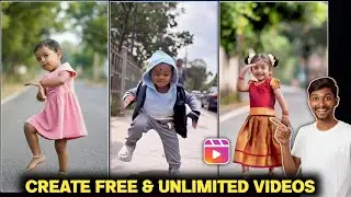 Trending Kid's Dance video create telugu | baby dance video editing telugu 