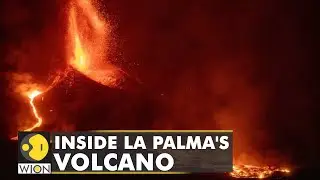 Inside La Palma's volcano: Gas emissions & high temperatures continue | World English News | WION