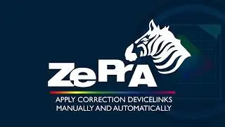 Applying Corrections DeviceLinks in ZePrA
