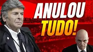 🚨 Fux anula processos contra r&eacute;us do 8 de janeiro!