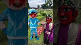 Badut Boboiboy VS ondel ondel , orang kaya mati orang miskin mati