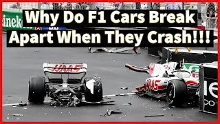 Why Do F1 Cars Break Apart When They Crash!!!