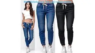 Best 2020 New Summer  Pencil Pants Vintage High Waist Jeans New Womens Pants Full Length Pants Loos